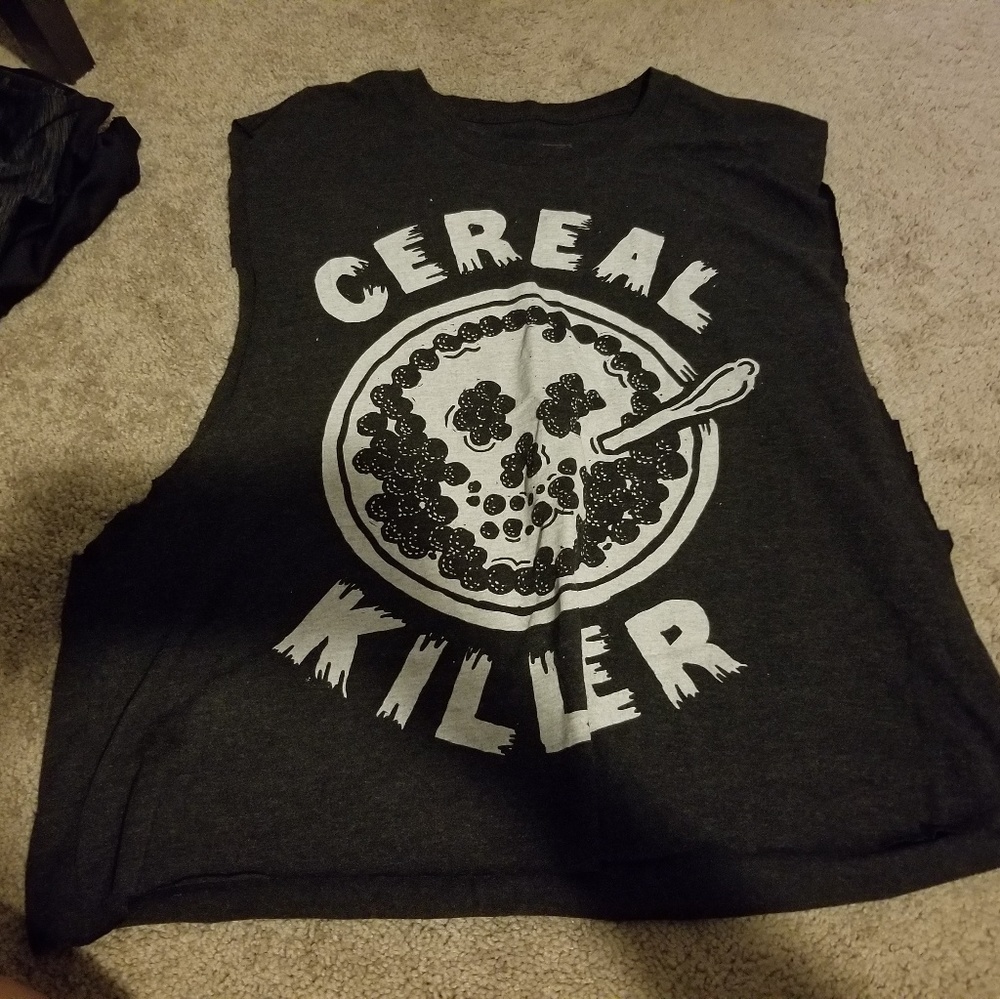 Serial Cereal Killer Crop Top